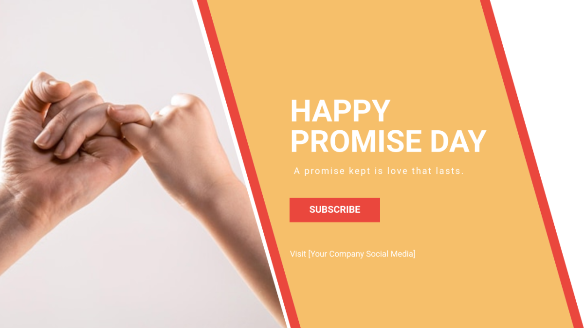 Free Happy Promise YouTube Ad Template to Edit Online
