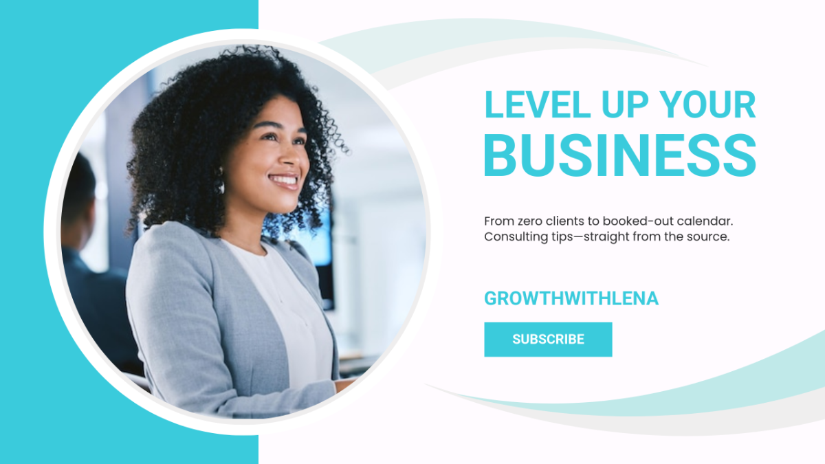 Free Consultant YouTube Ad Template to Edit Online
