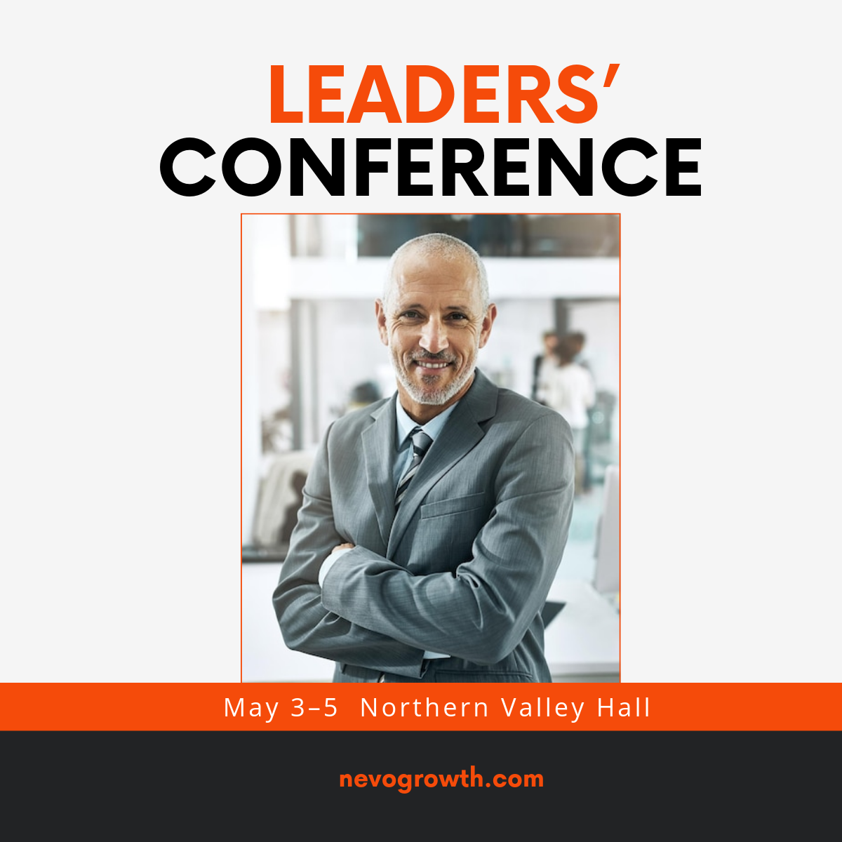 Free Conference Linkedin Post Template