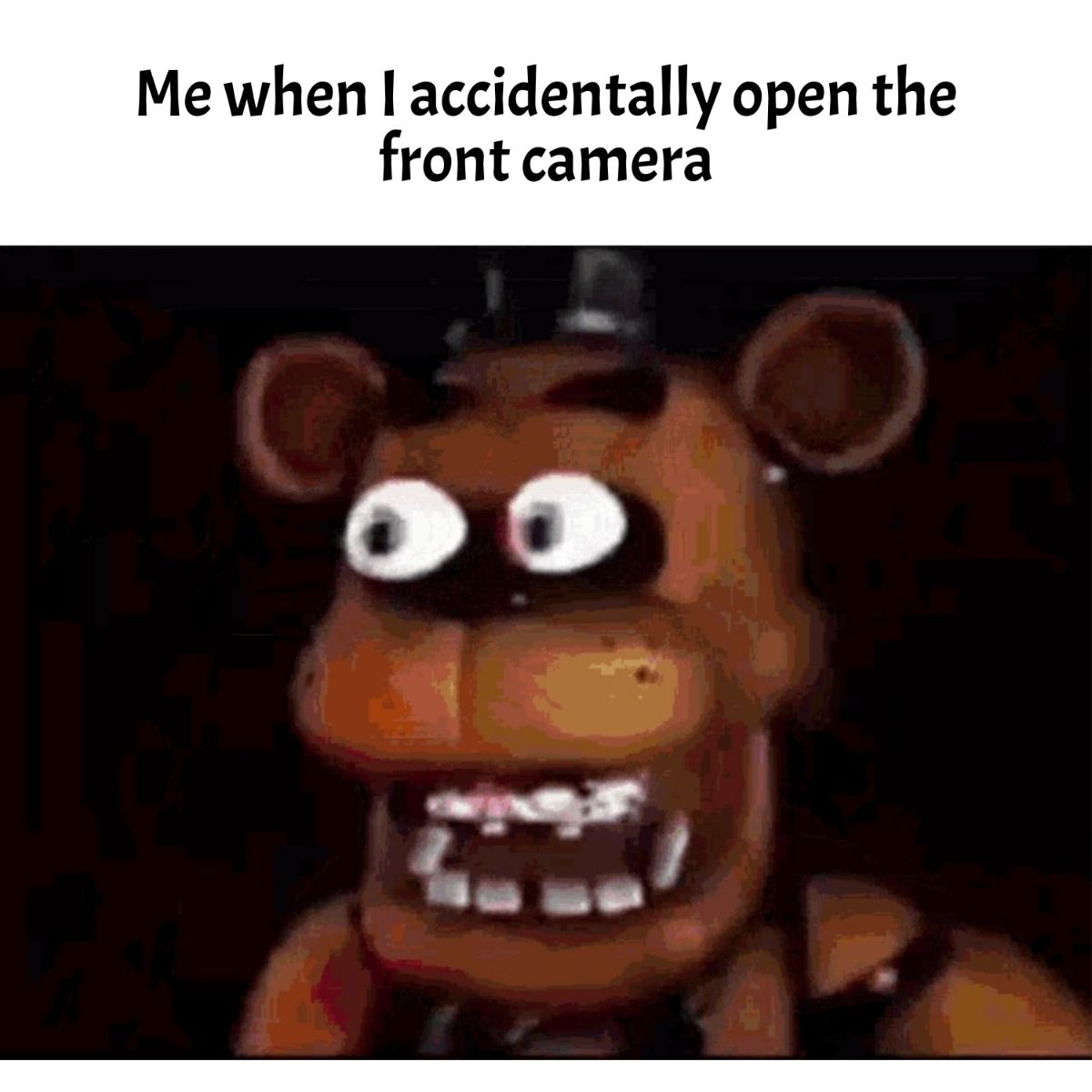 Freddy Fazbear Meme Template to Download