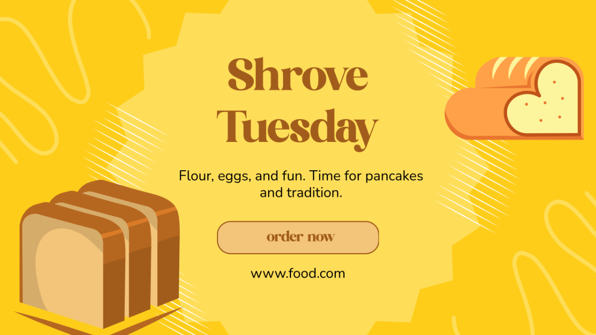 Free Shrove Tuesday YouTube Ad Template to Edit Online
