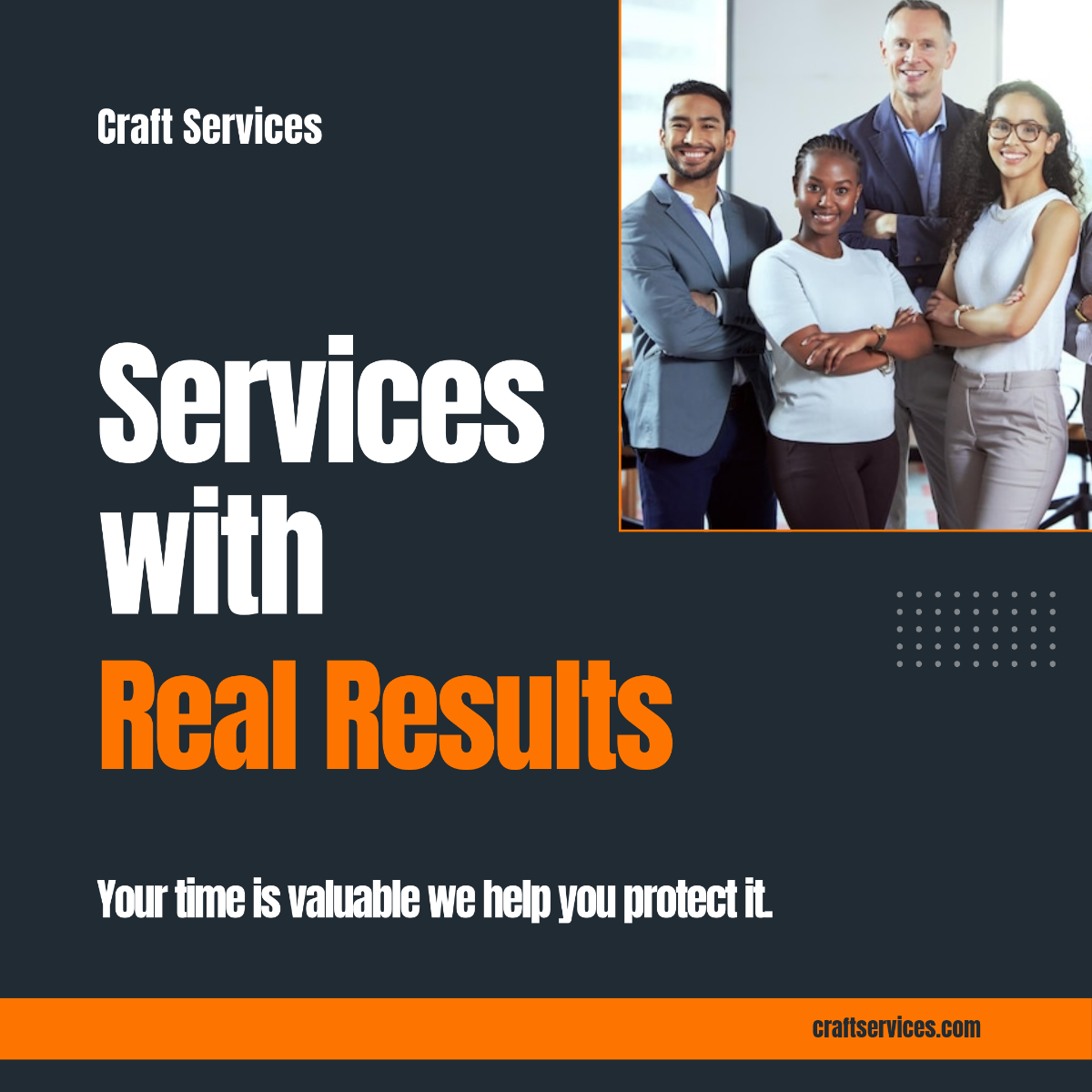 Free Services Instagram Post Template
