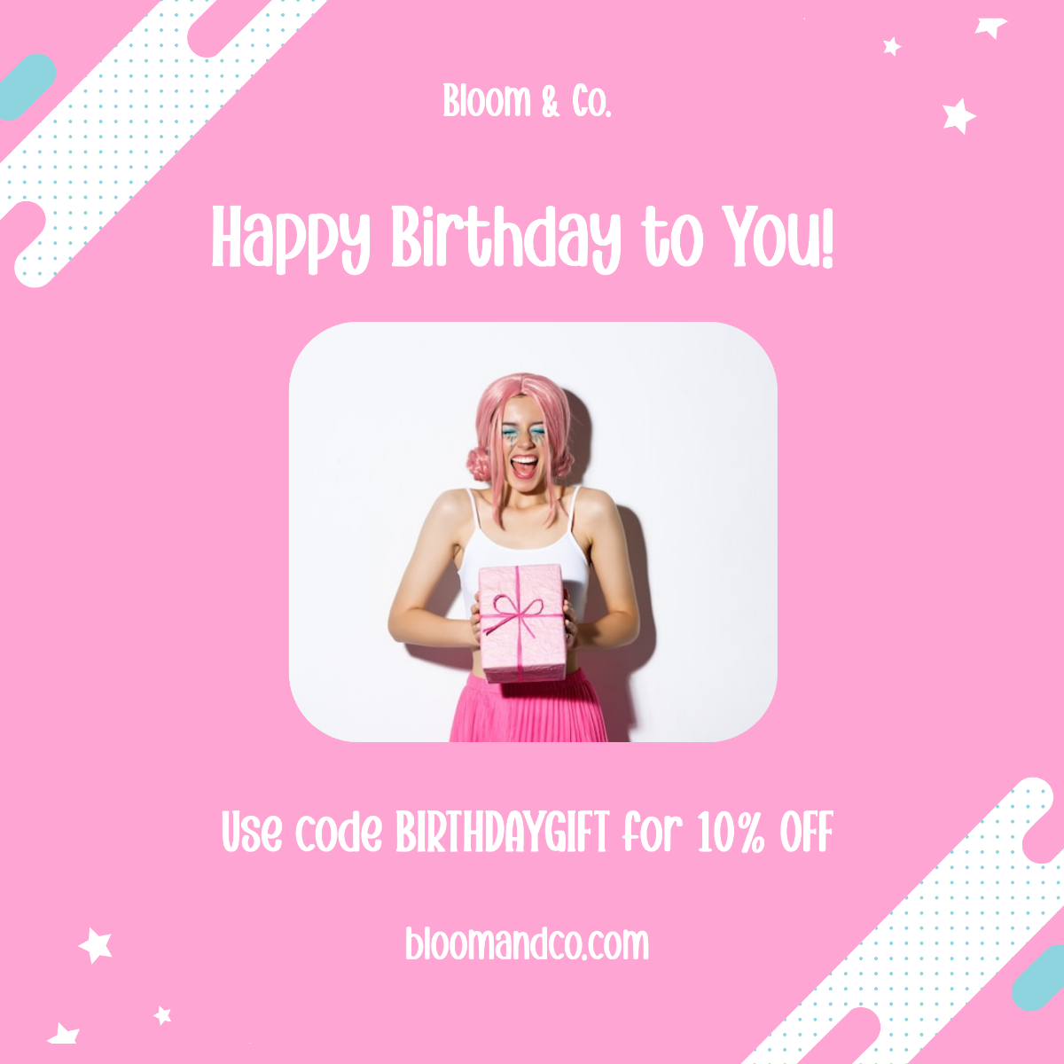 Free Birthday Instagram Post Template