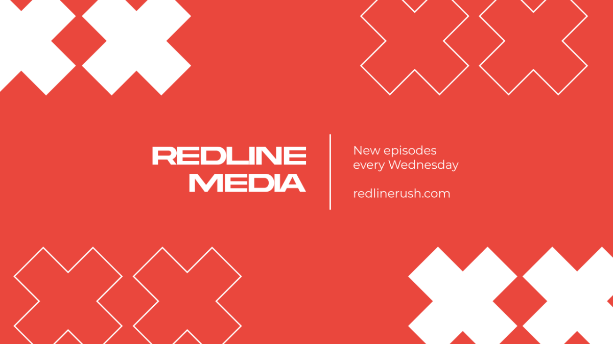 Free Red YouTube Banner Overlay Template