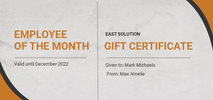 Free Employee of the Month Gift Certificate Template.jpe