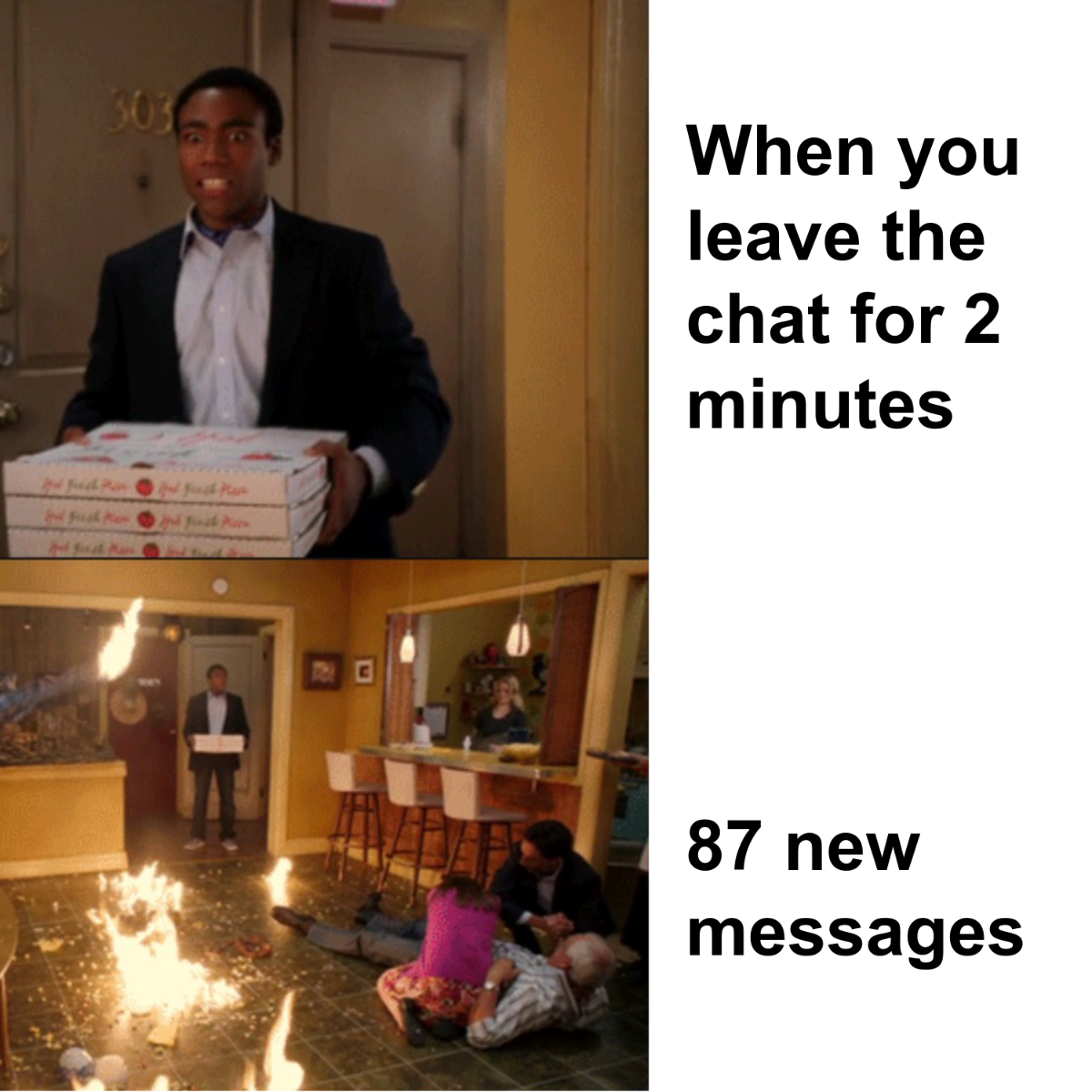 Free Pizza Meme Template