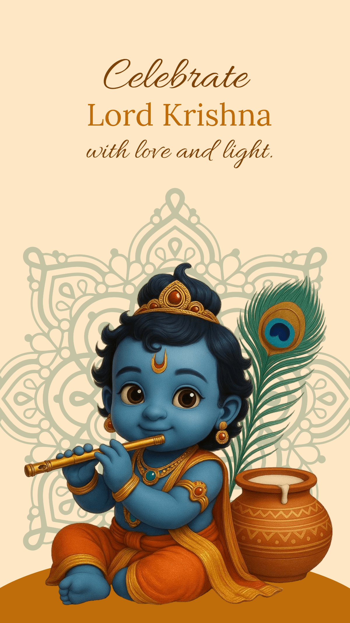 Free Janmashtami Quotes in English Template