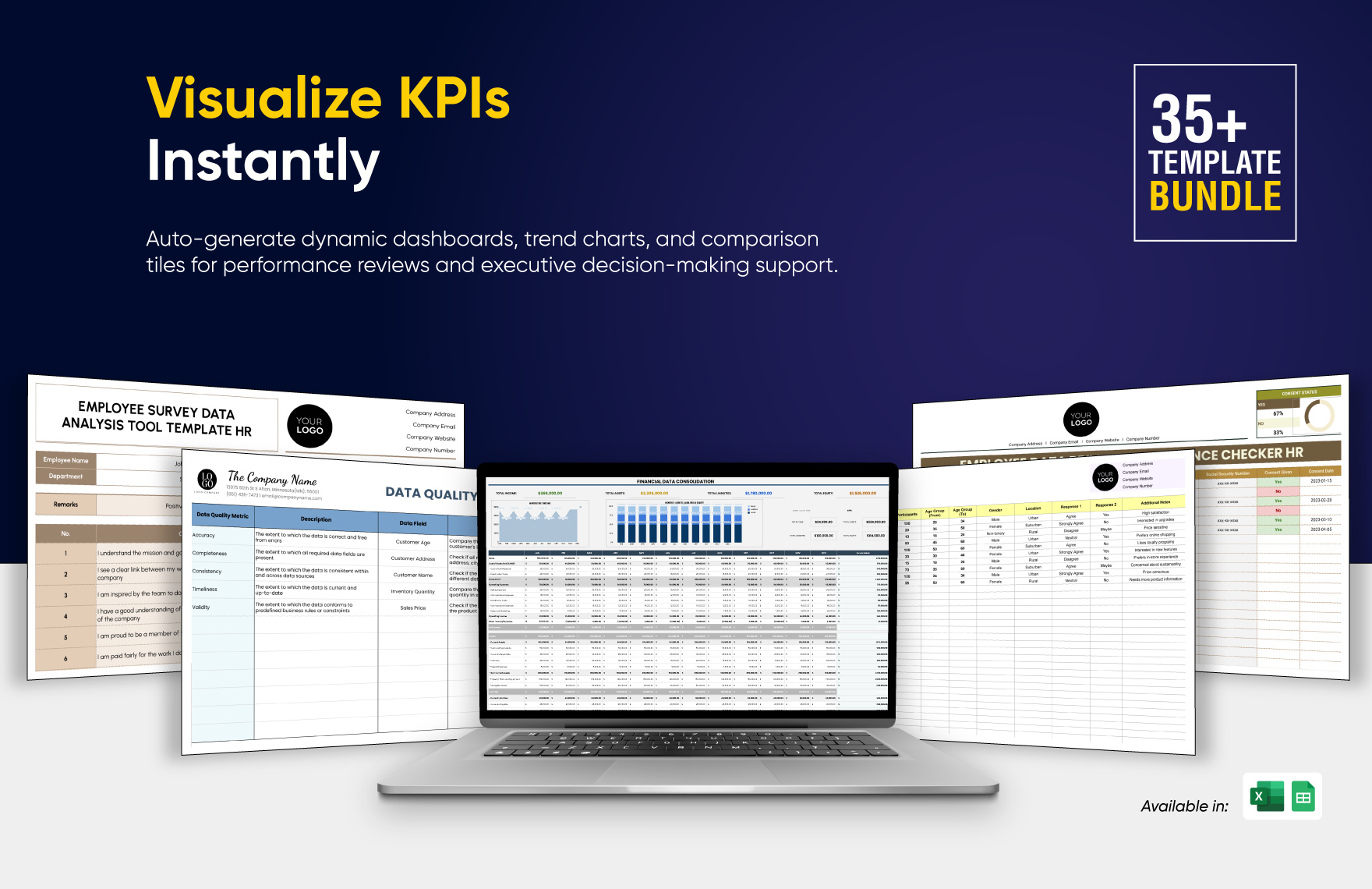 35+ All-in-One Data Toolkit Template Bundle