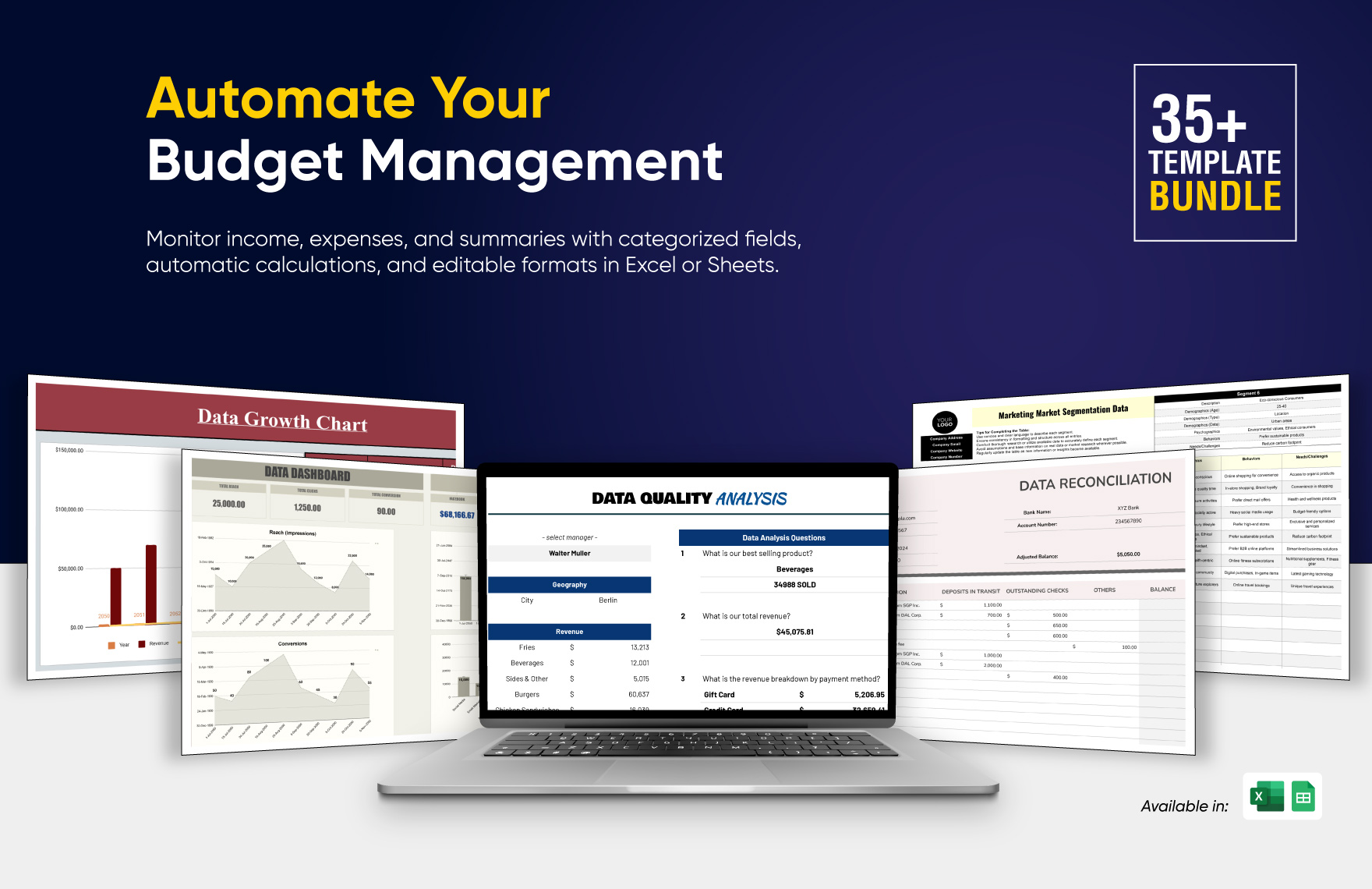 35+ All-in-One Data Toolkit Template Bundle