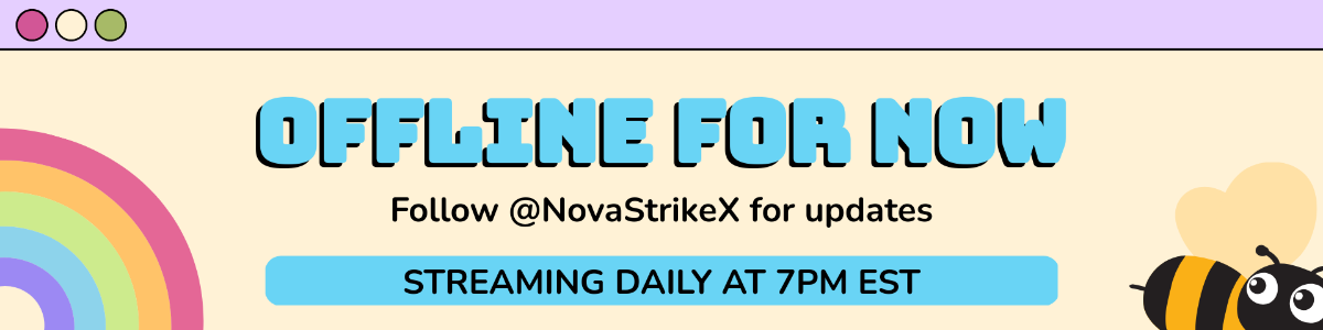 Free Cute Twitch Banner Template