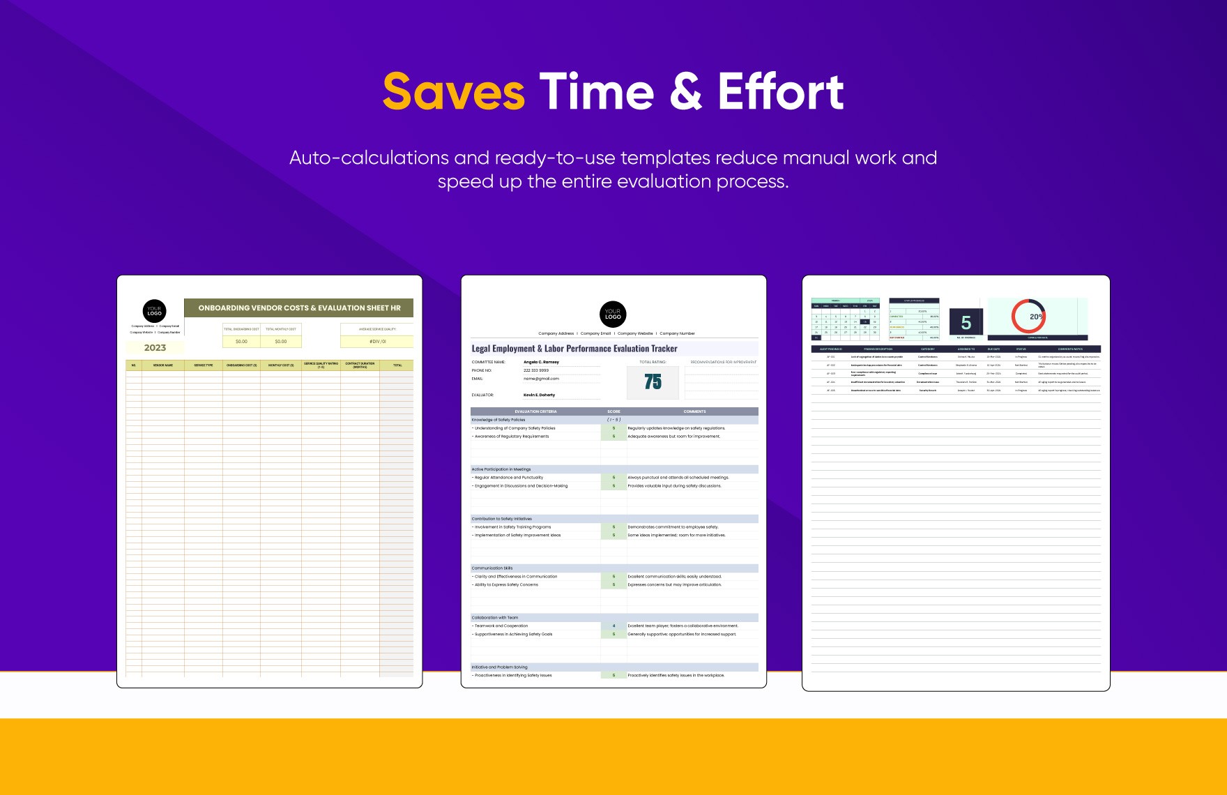 25+ Ready-to-Use Evaluation Template Bundle