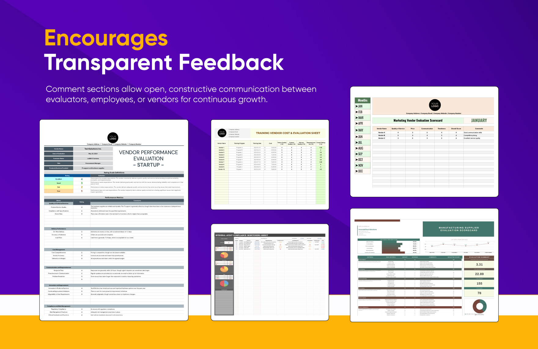 25+ Ready-to-Use Evaluation Template Bundle