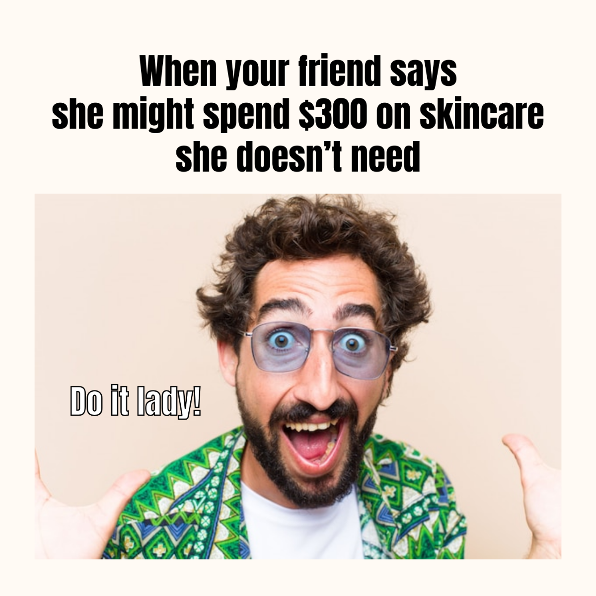 Free Funny Do It Lady Meme Template