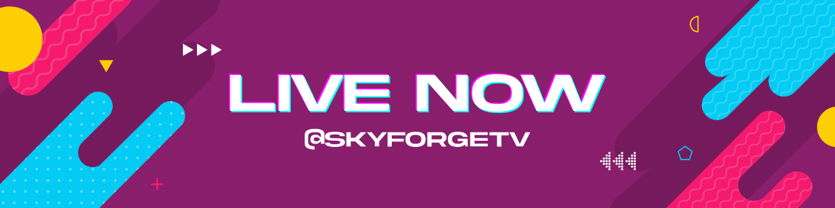 Free Colorful Twitch Stream Banner Template