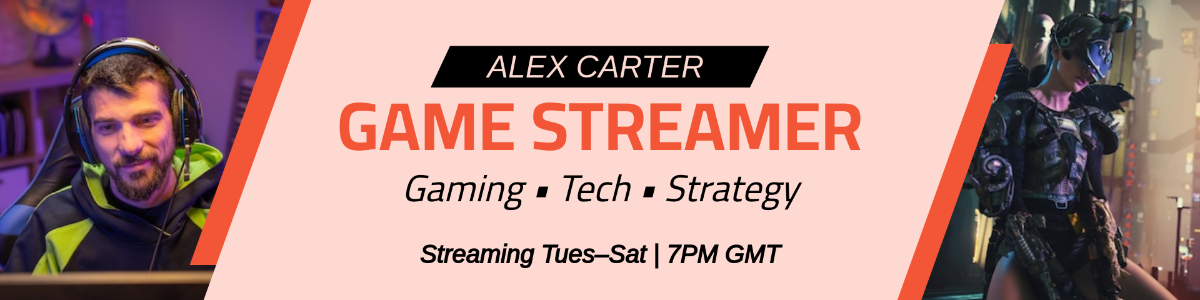 Free Twitch Banner Template