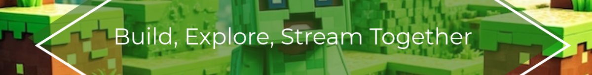Free Minecraft Twitch Banner Template