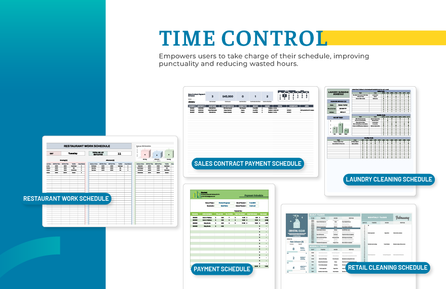 20+ Smart Schedule Pro Template Bundle