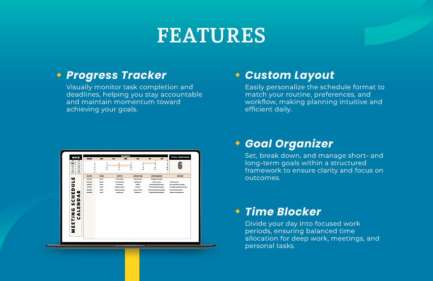 20+ Smart Schedule Pro Template Bundle