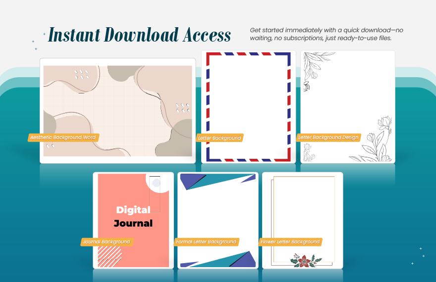 30+ Ready-to-Use Backgrounds Template Bundle