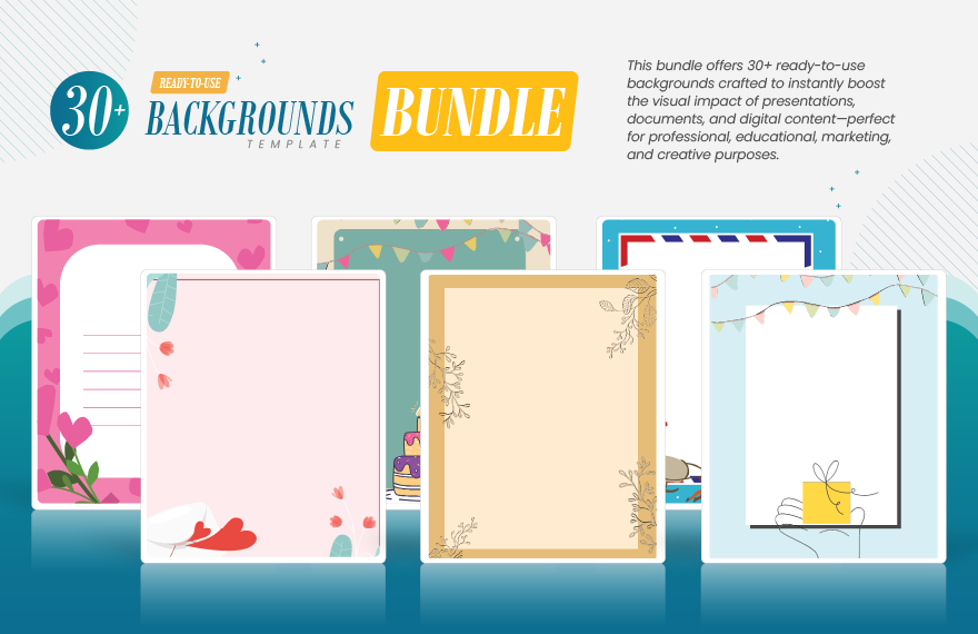 30+ Ready-to-Use Backgrounds Template Bundle in Word, Google Docs to Download
