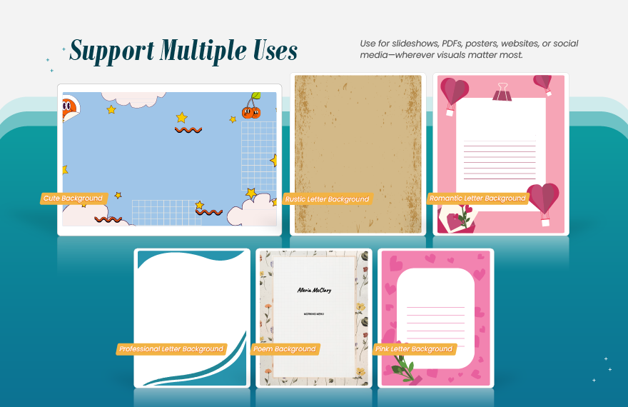 30+ Ready-to-Use Backgrounds Template Bundle