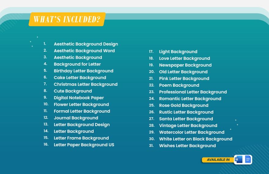 30+ Ready-to-Use Backgrounds Template Bundle