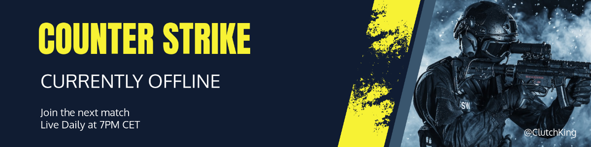Free CSGo Twitch Banner Template