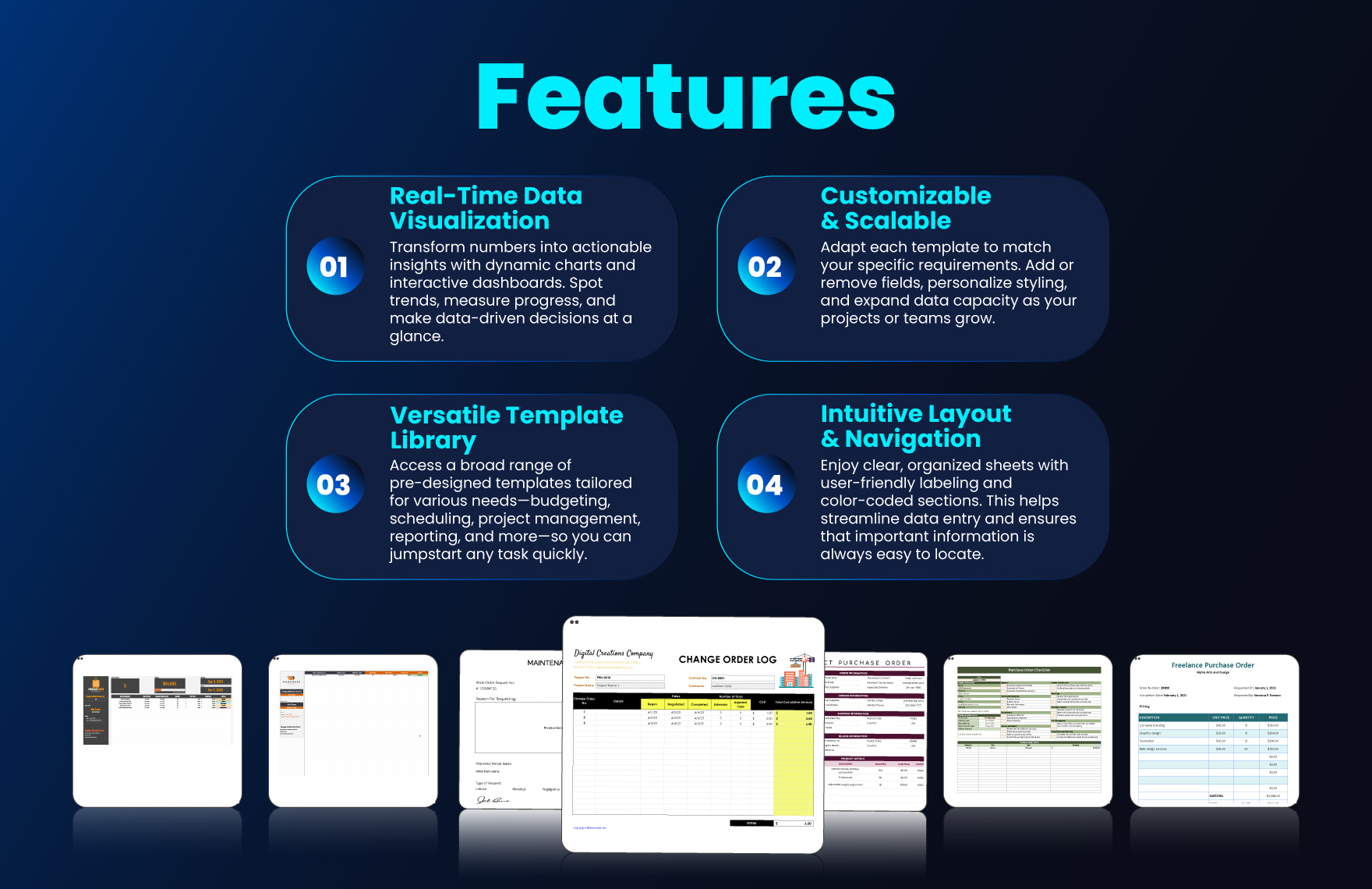 50+ Pro Order Form Toolkit Template Bundle