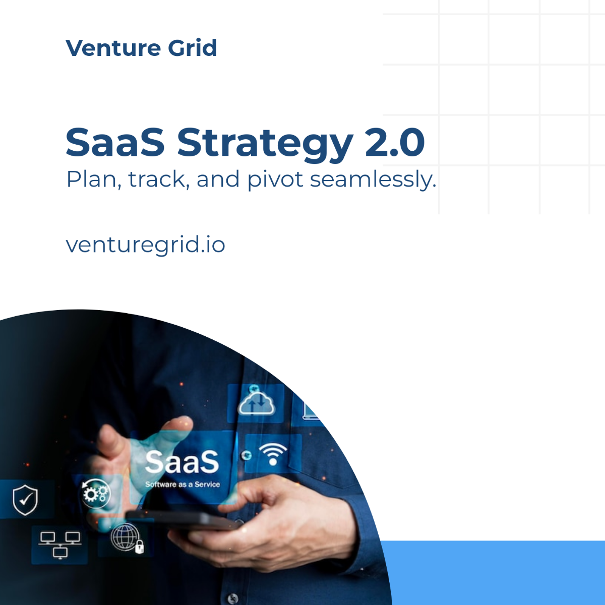 Free SAAS Strategy LinkedIn Post Template to Edit Online