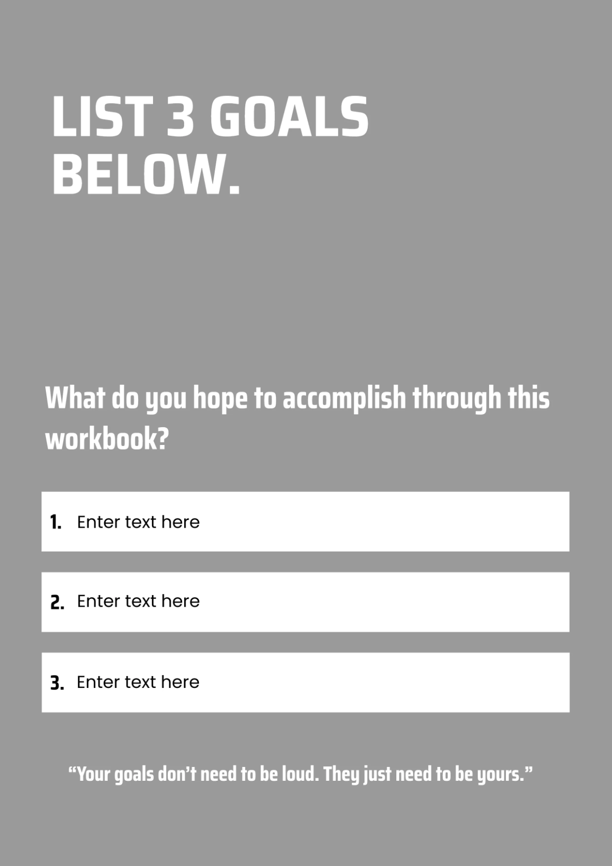 Free Workbook Layout Template to Edit Online