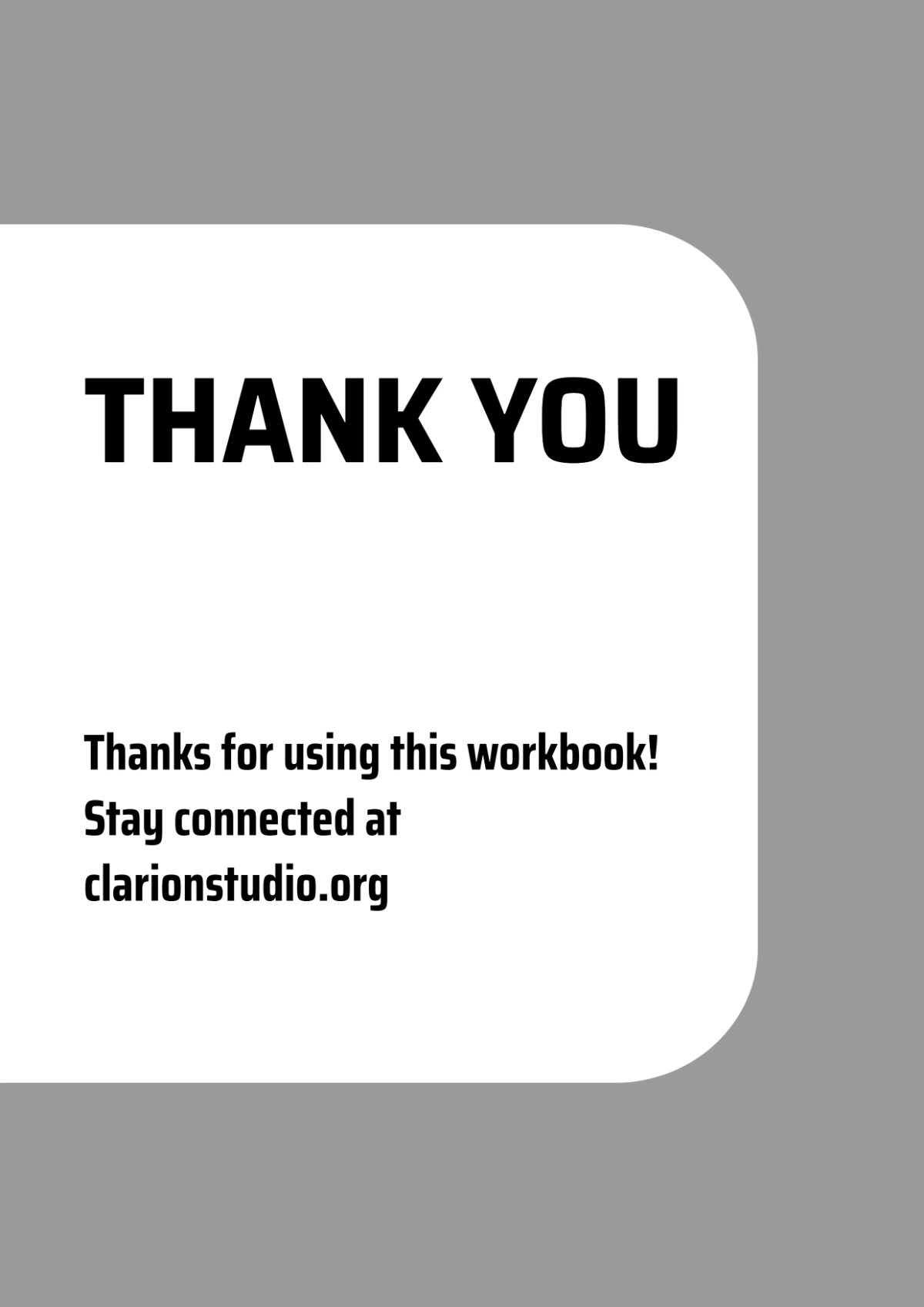 Free Workbook Layout Template to Edit Online