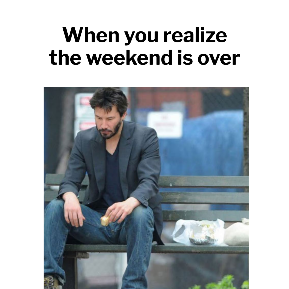 Free Sad Keanu Meme Template