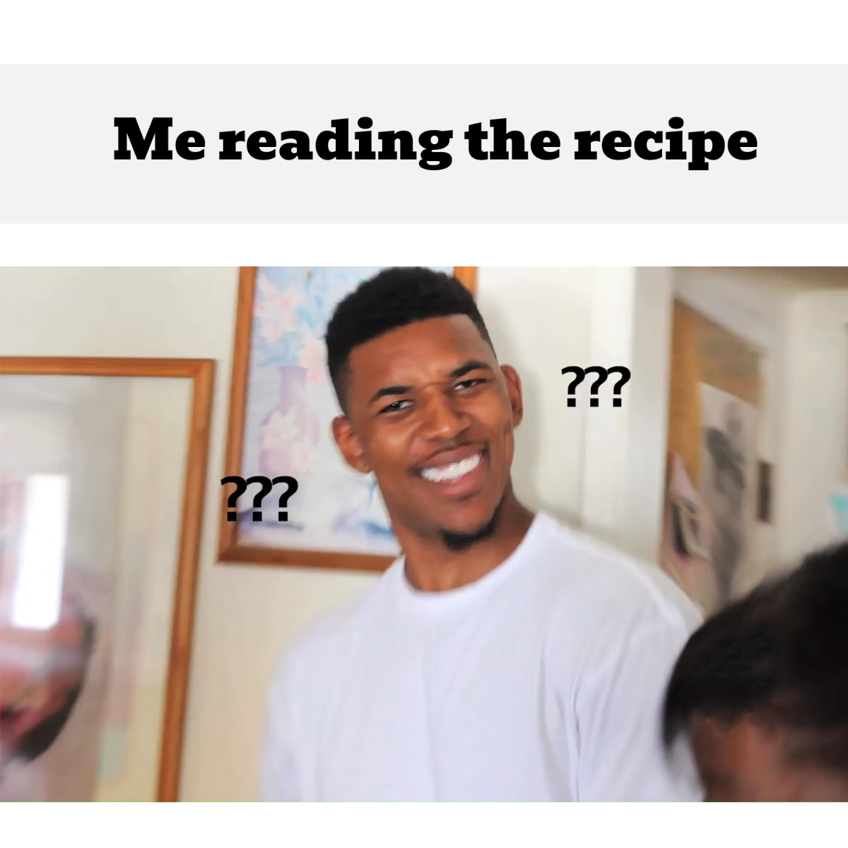 Free Nick Young Confused Face Meme Template