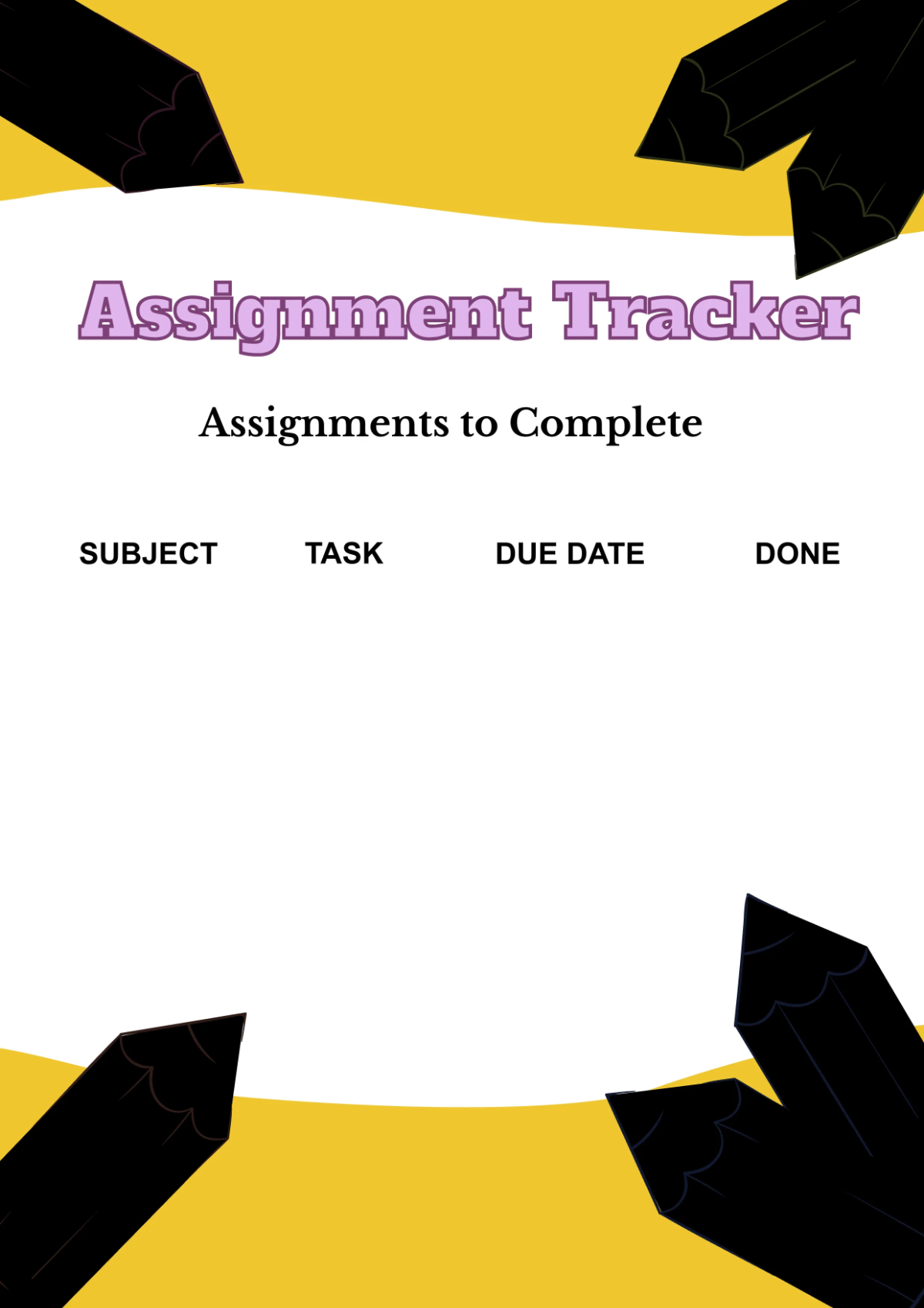 Free School Workbook Template to Edit Online