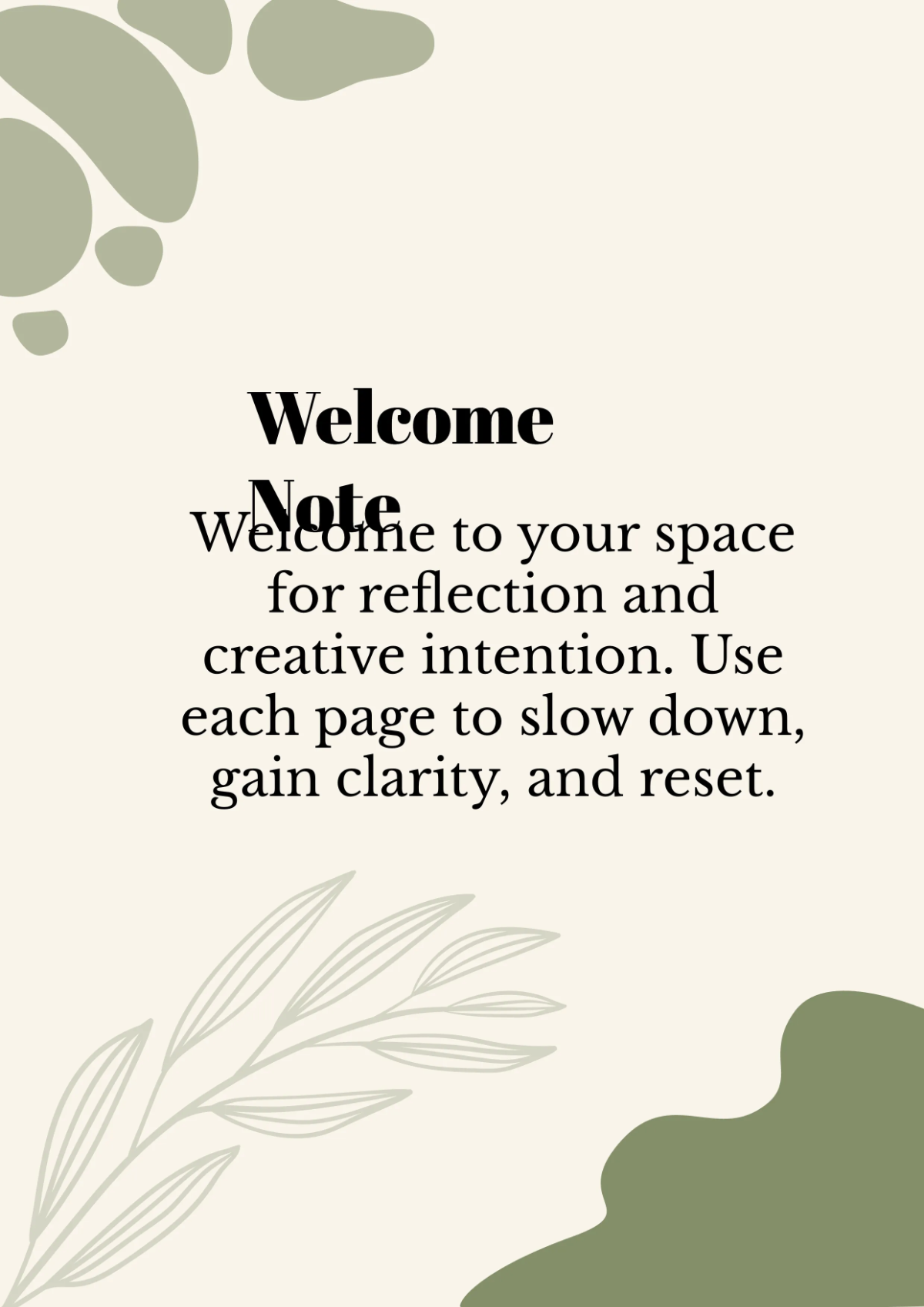 Free Aesthetic Workbook Booklet Template to Edit Online