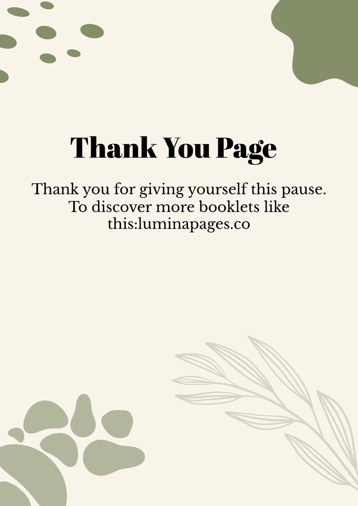 Free Aesthetic Workbook Booklet Template to Edit Online