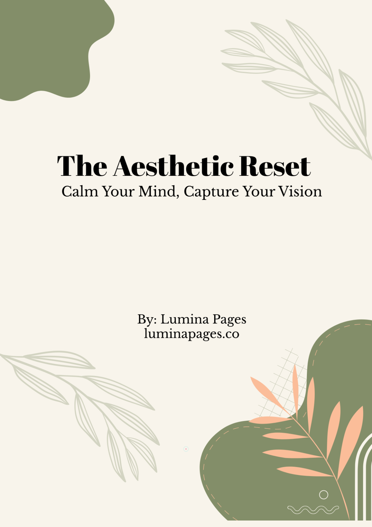 Free Aesthetic Workbook Booklet Template to Edit Online