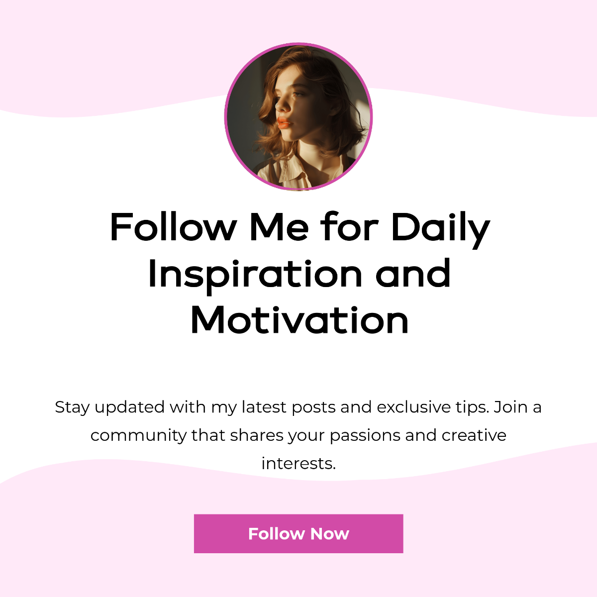 Free Follow Me Instagram Post Template