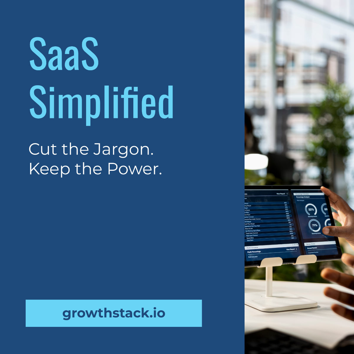 Free SAAS Facebook Post Template