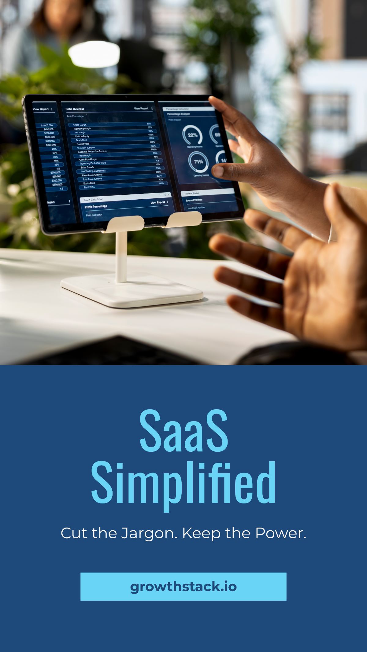 Free SAAS Facebook Story Template to Edit Online