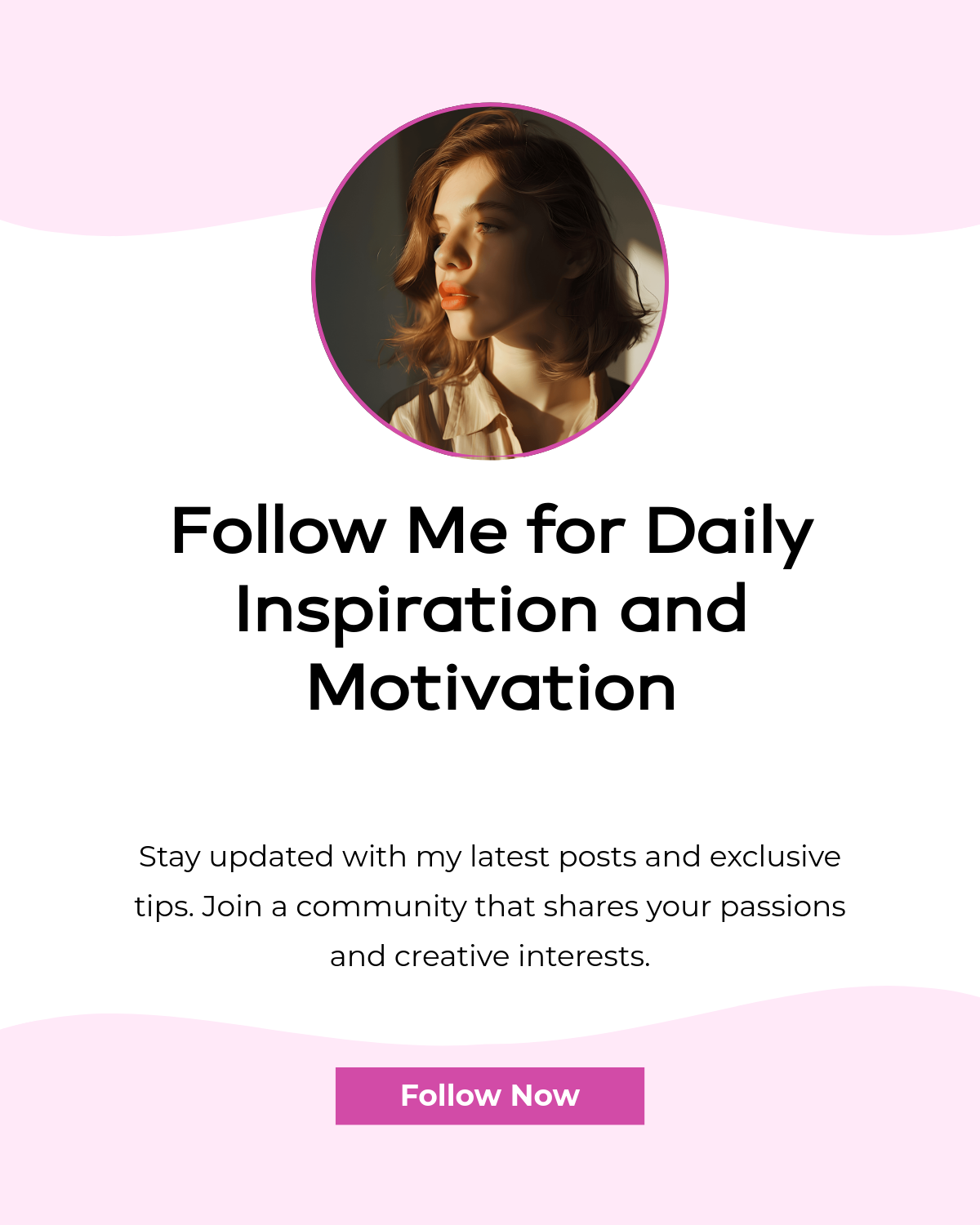 Free Follow Me Facebook Post Template