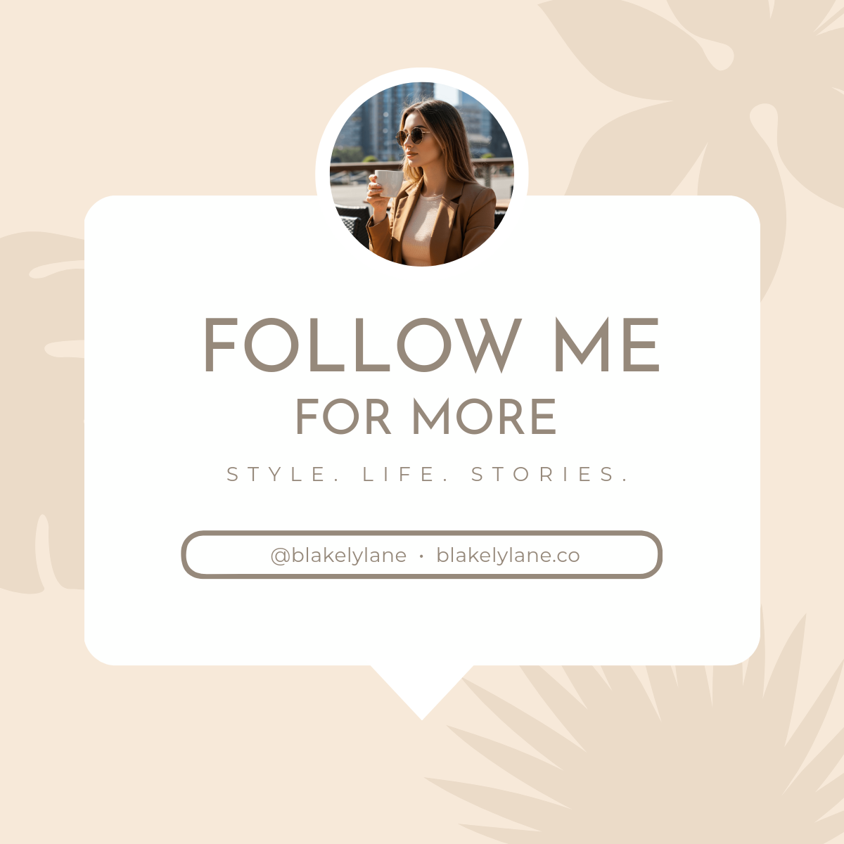 Free Follow Me LinkedIn Post Template