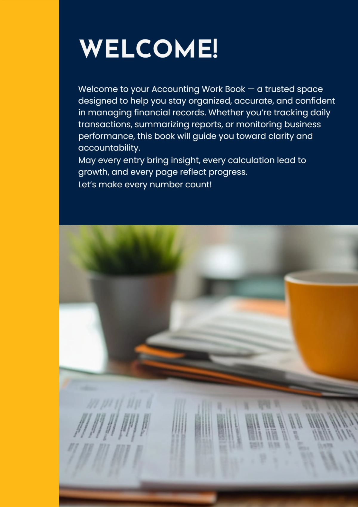 Free Simple Accounting Workbook Template to Edit Online