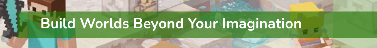 Free Minecraft Party Banner Template
