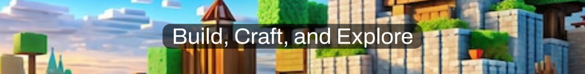 Free Minimalist Minecraft Banner Template