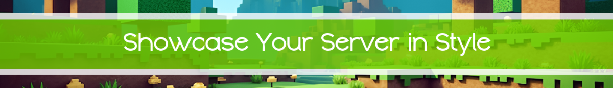 Free Minecraft Server Banner Template