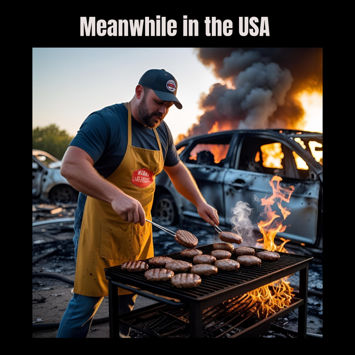 Free Meanwhile in the USA Meme Template