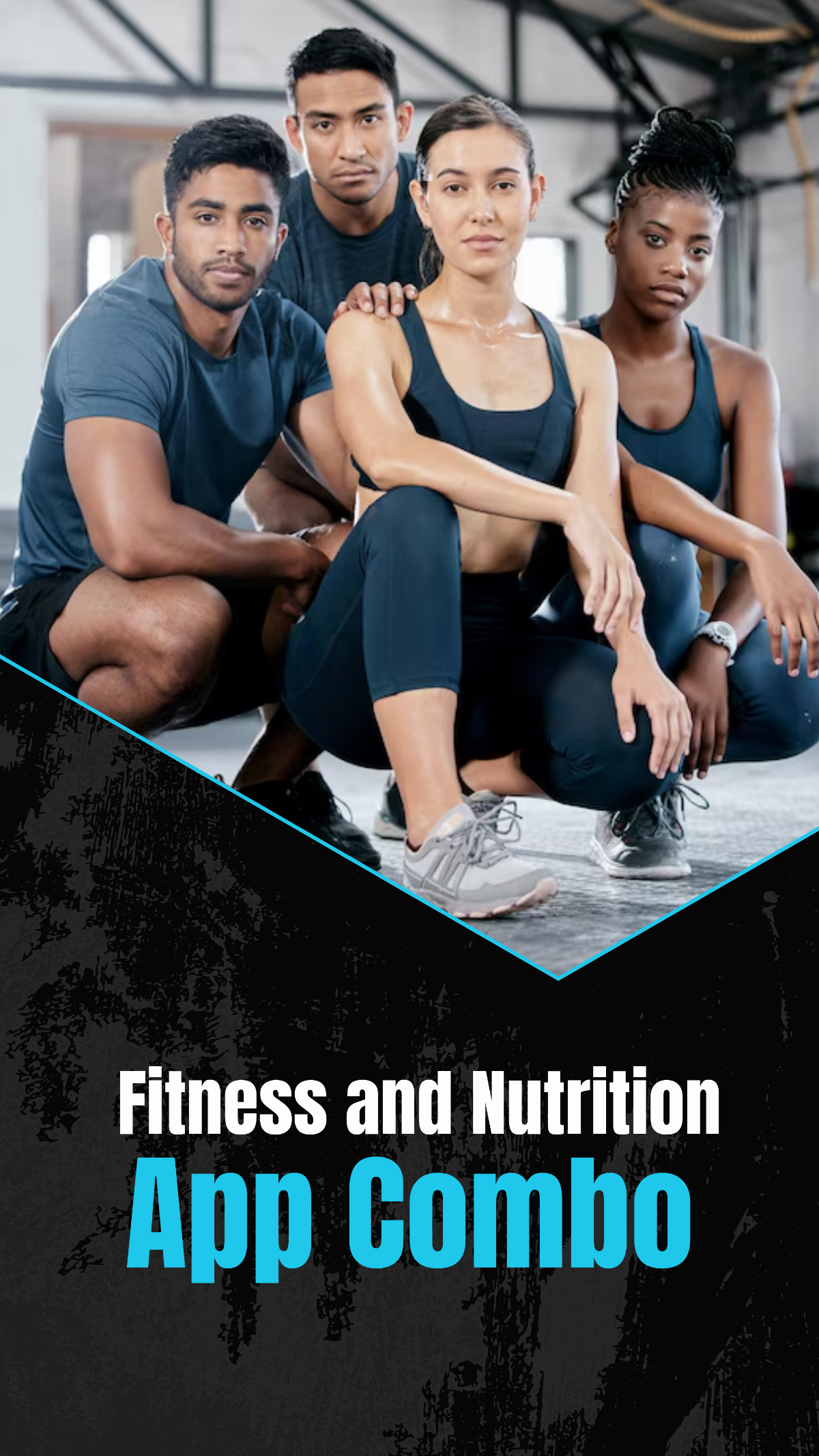 Free Fitness and Nutrition App Instagram Story Template