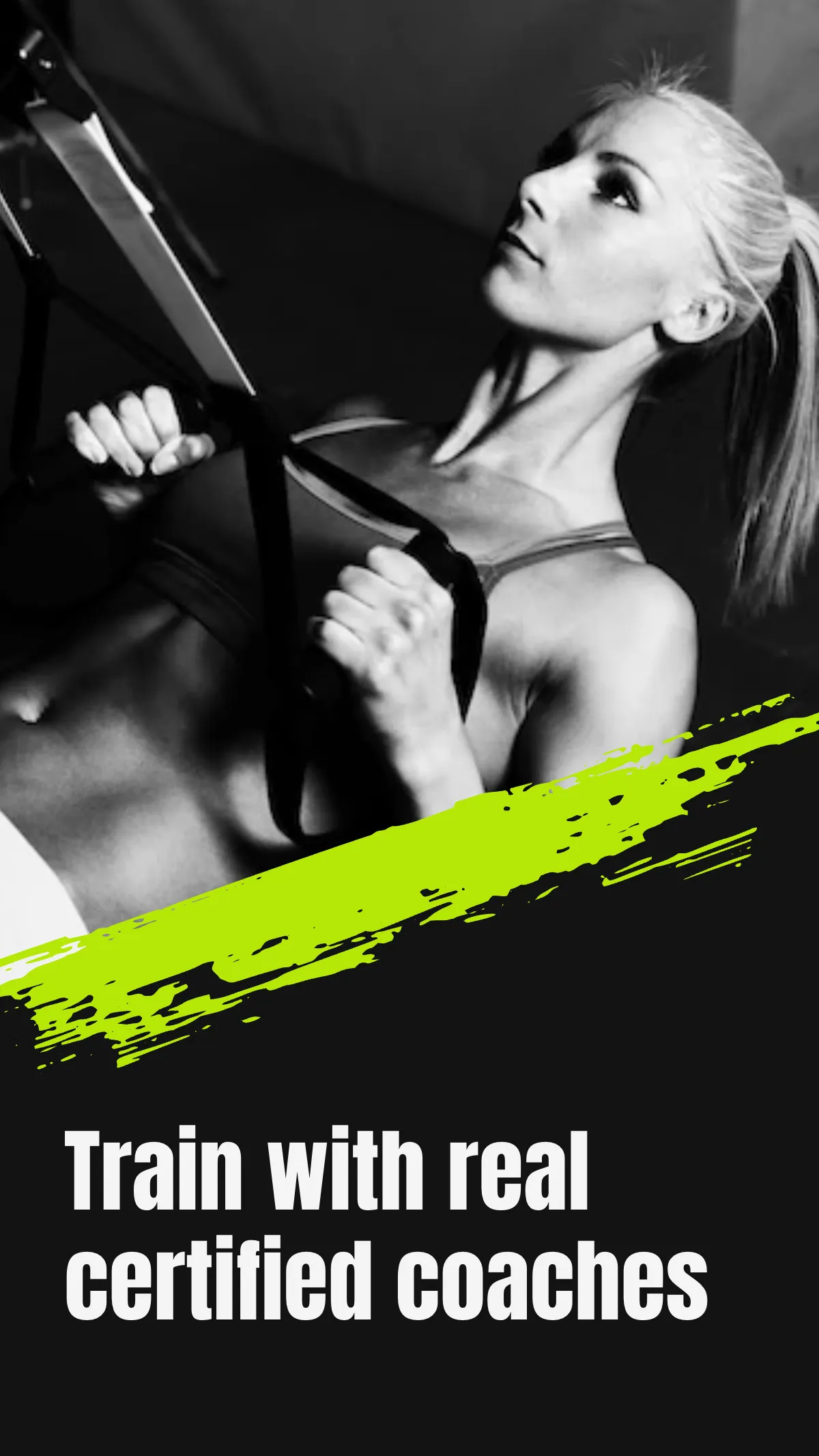 Free Fitness Trainer App Instagram Story Template to Edit Online