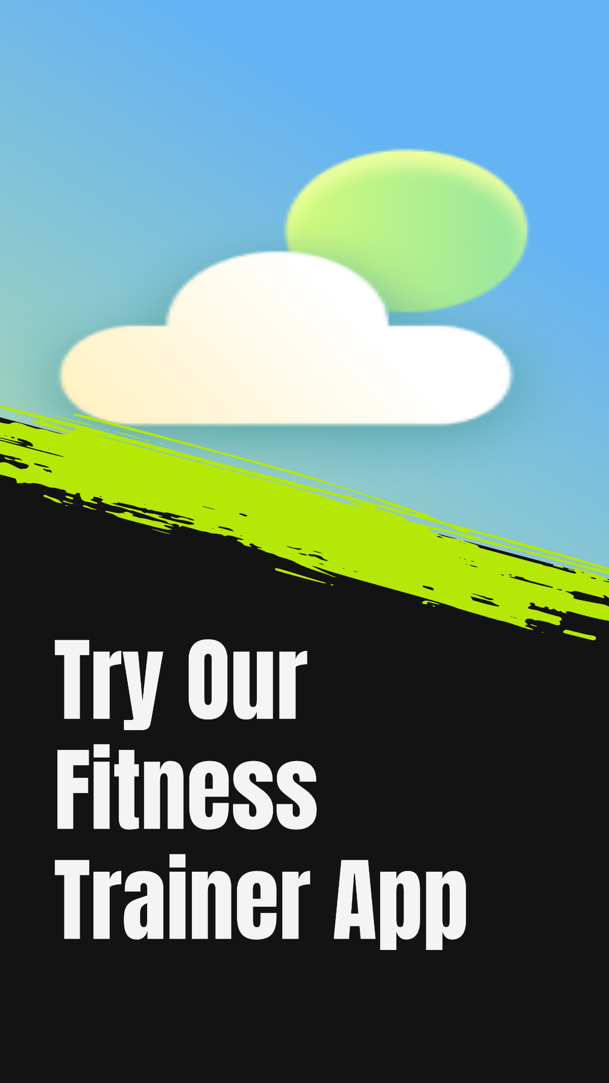 Free Fitness Trainer App Instagram Story Template